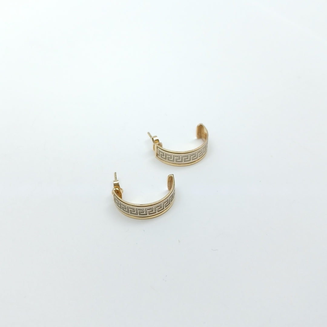 ARETES PAR ORO 14 K 3,50 GRMS (SEMINUEVO)