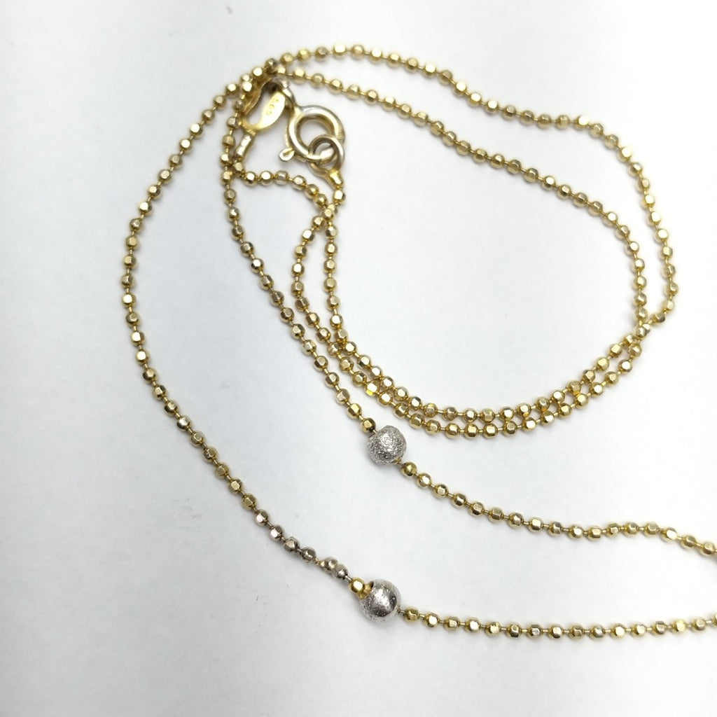 GARGANTILLA ORO 14 K 2.6 GRMS (SEMINUEVO)