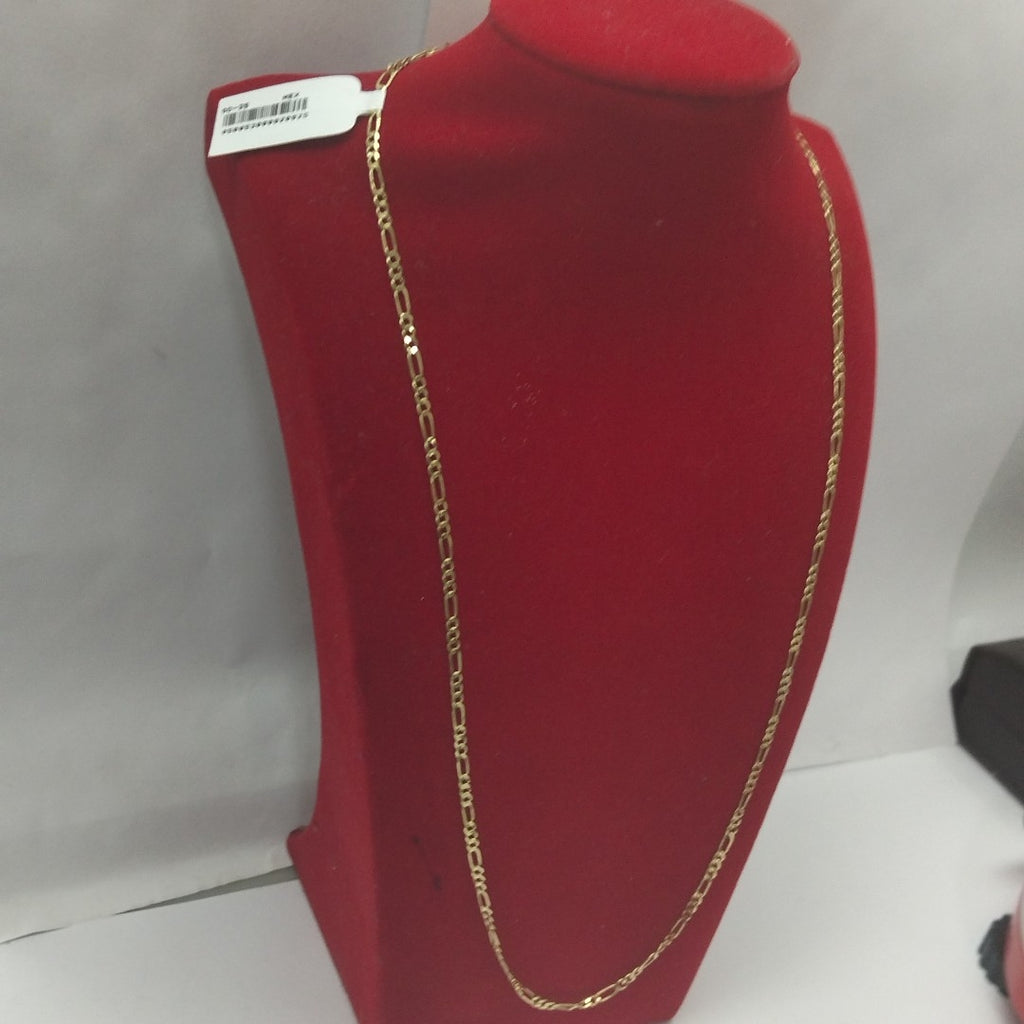 CADENA TEJIDO 3X1 14K 55 CM 5.2 GR (NUEVO)