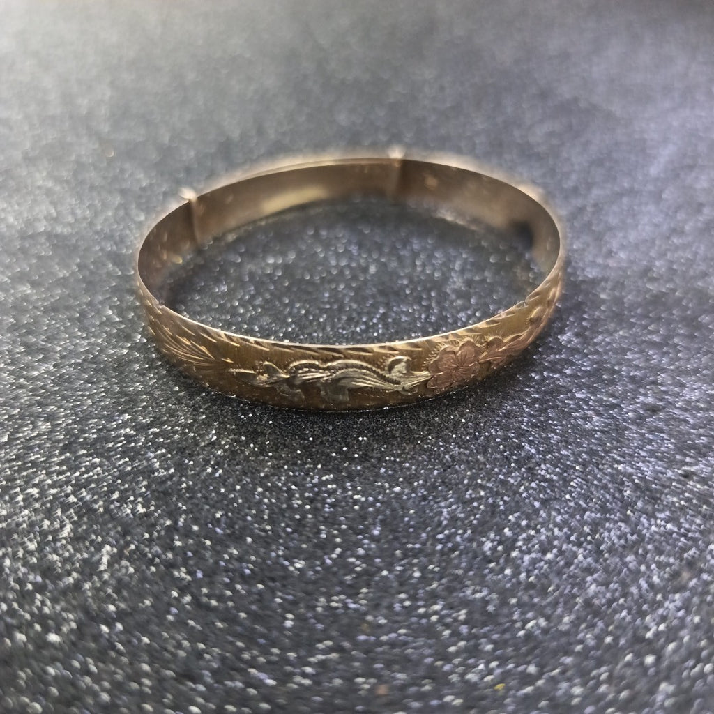 PULSERA RIGIDA ORO 8 K 9,20 GRMS (SEMINUEVO)