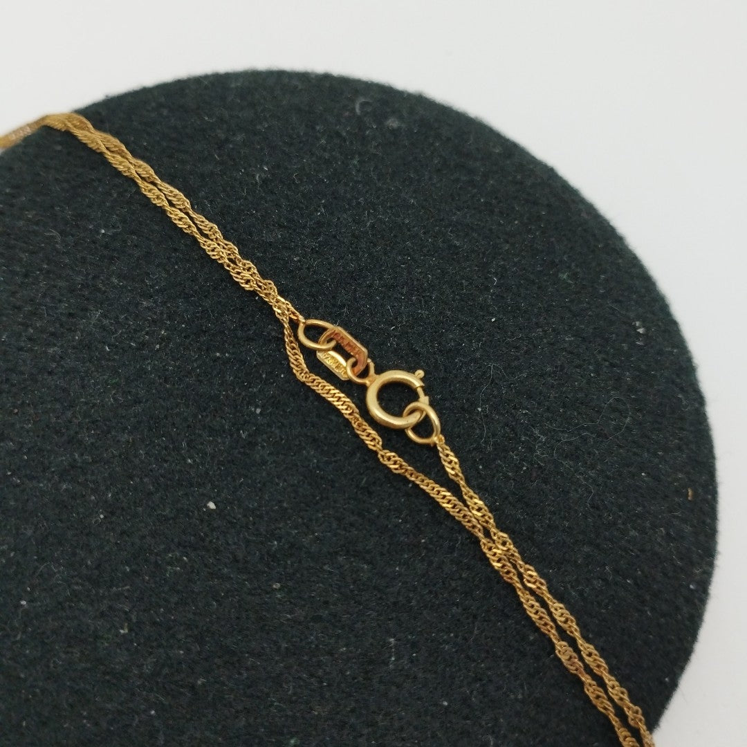 CADENA ORO 14 K 1.4 GRMS (SEMINUEVO)