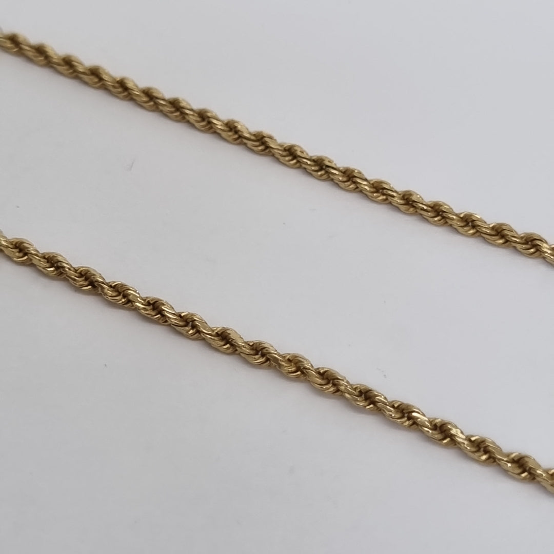 CADENA ORO 14 K 6,90 GRMS (SEMINUEVO)