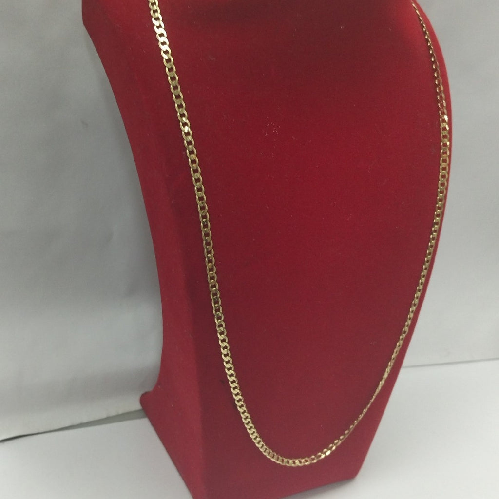 CADENA TEJIDO BARBADA 14K 60 CM 8.8 GR (NUEVO)
