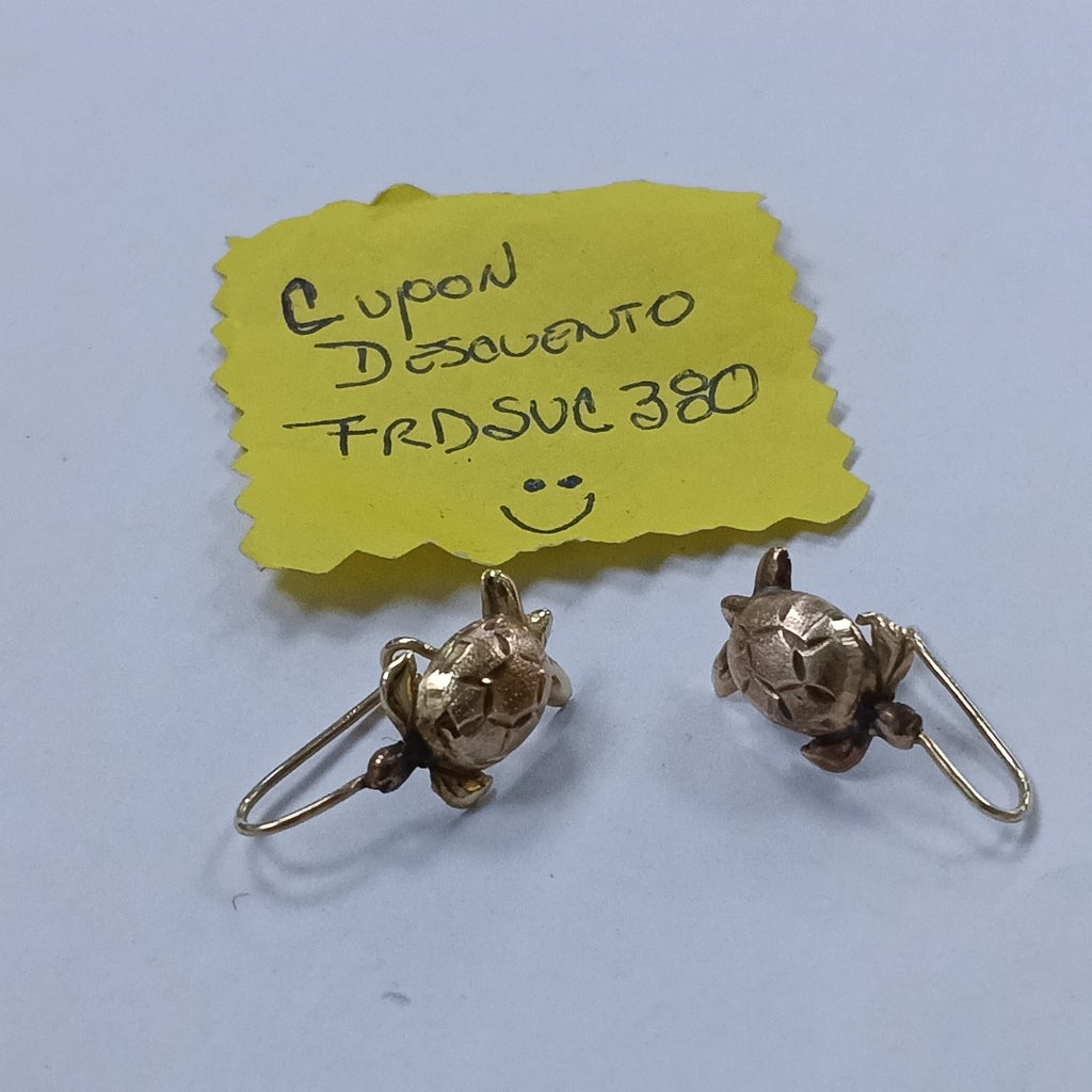 ARETES PAR ORO 14 K 2,20 GRMS (SEMINUEVO)