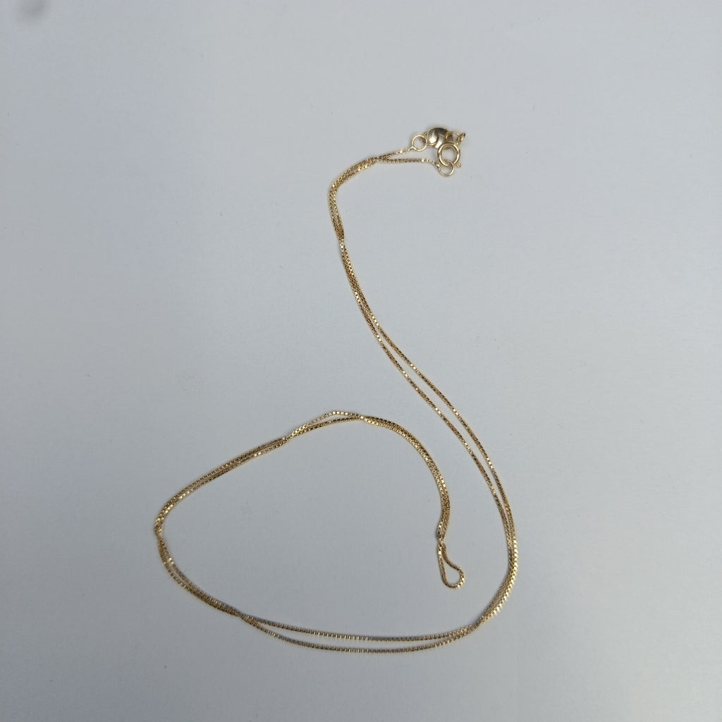 CADENA VENECIANO 14K 55 CM 1.7 GR (NUEVO)