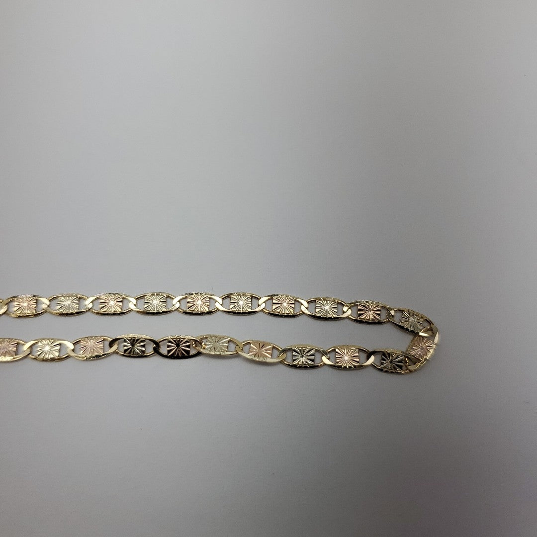PULSERA GUCHI 14K 18 CM 3 GR (NUEVO)