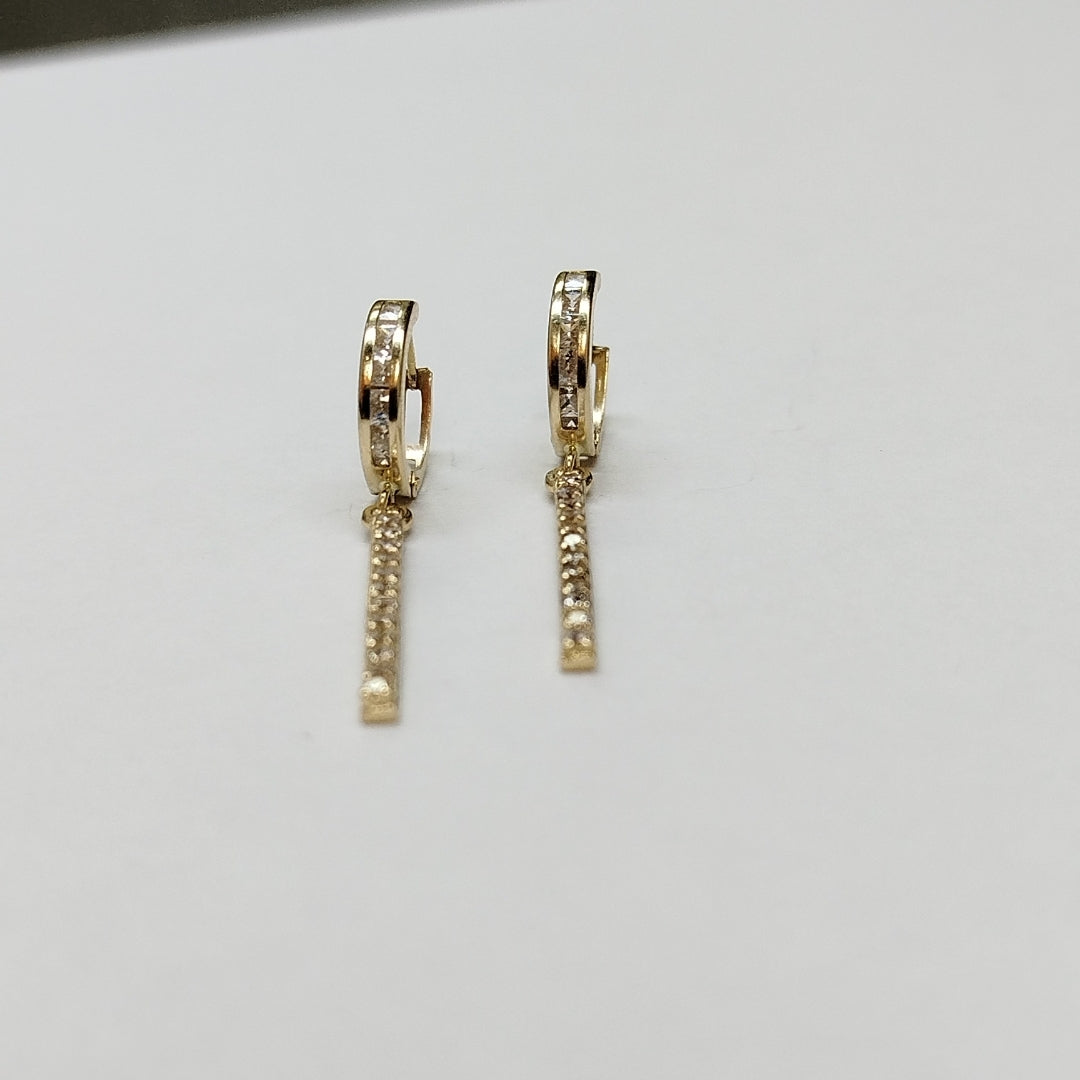 ARRACADAS PAR ORO 14 K 1,90 GRMS (SEMINUEVO)