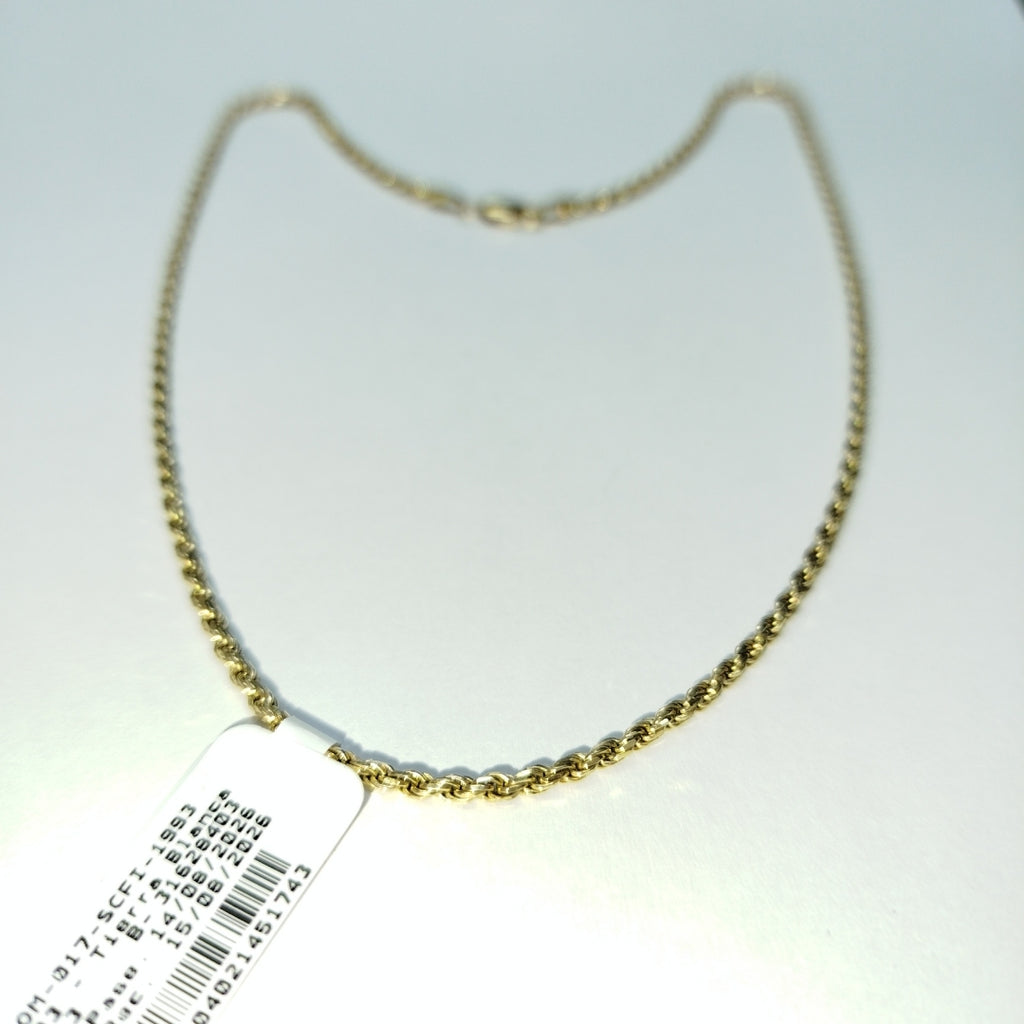 CADENA ORO 14 K 9,80 GRMS (SEMINUEVO)
