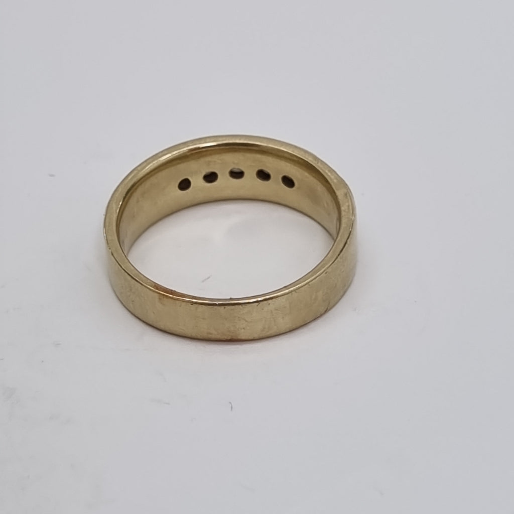 ANILLO ORO 14 K 9 GRMS (SEMINUEVO)