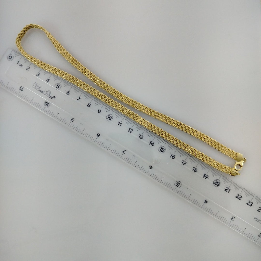 GARGANTILLA ORO 18 K 9.3 GRMS (SEMINUEVO)