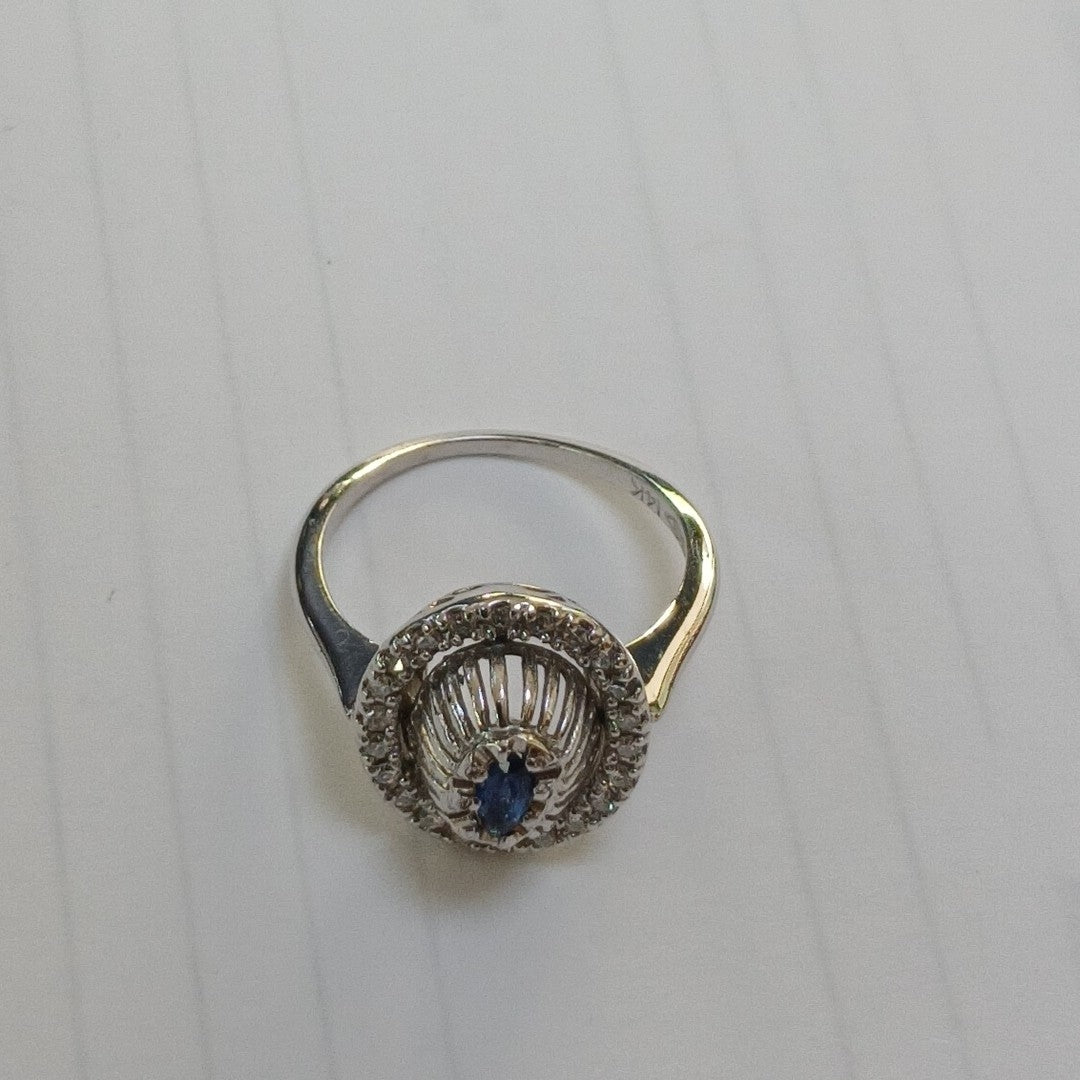 ANILLITO ORO,ORO BLANCO 14 K 3,60 GRMS (SEMINUEVO)