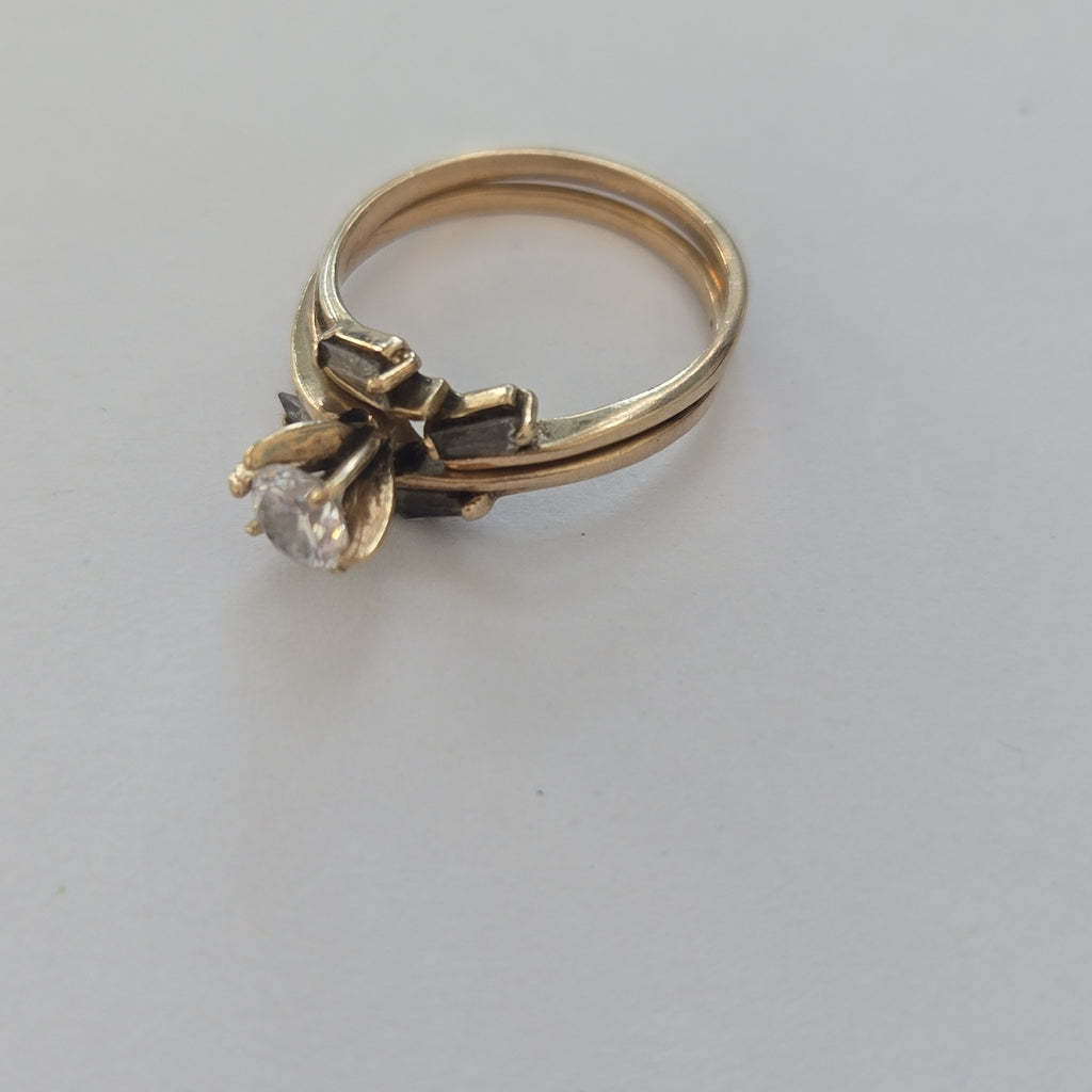 ANILLO ORO 10 K 3,10 GRMS (SEMINUEVO)