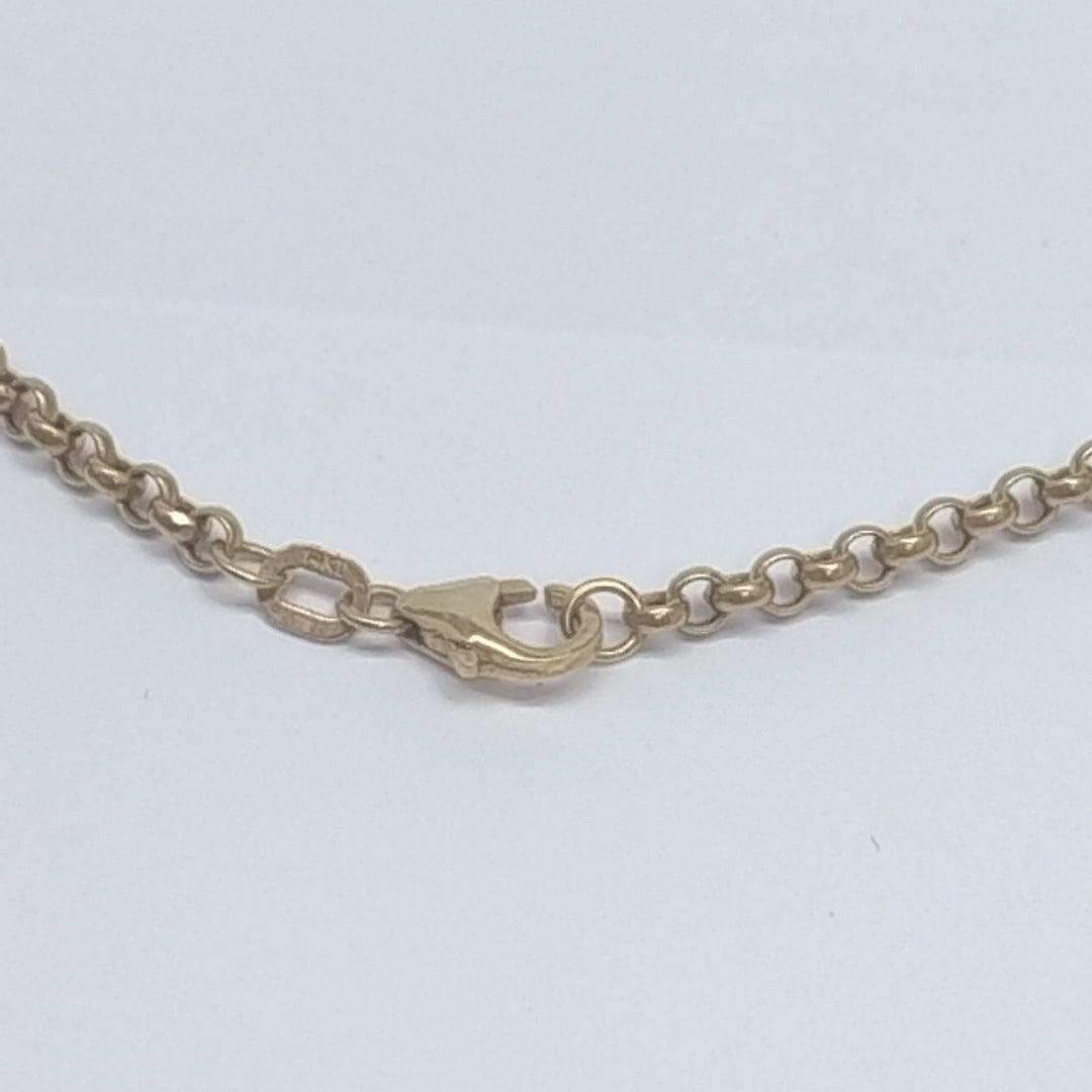 GARGANTILLA ORO COMBINADO 14 K 7,60 GRMS (SEMINUEVO)
