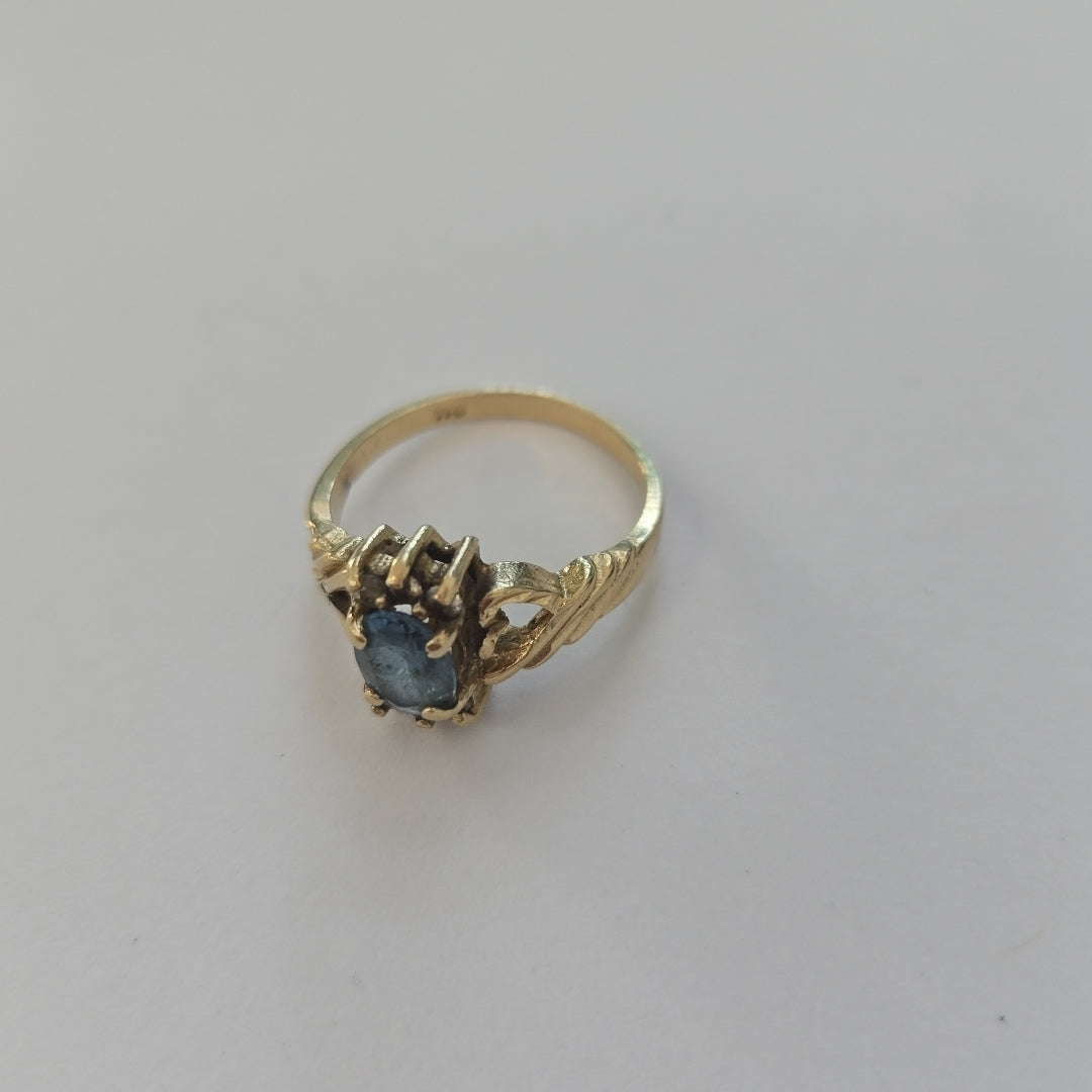 ANILLO ORO 14 K 3,20 GRMS (SEMINUEVO)