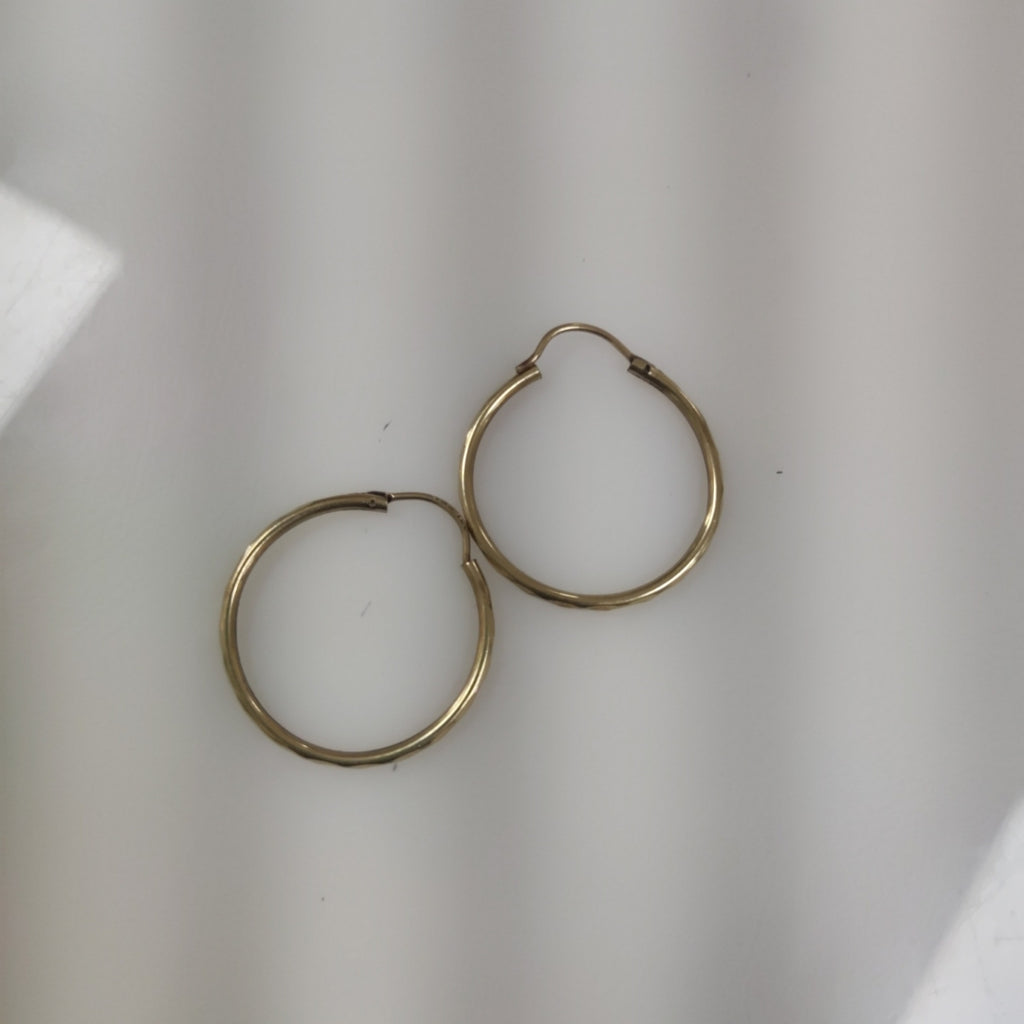 ARRACADAS PAR ORO 10 K 1.5 GRMS (SEMINUEVO)