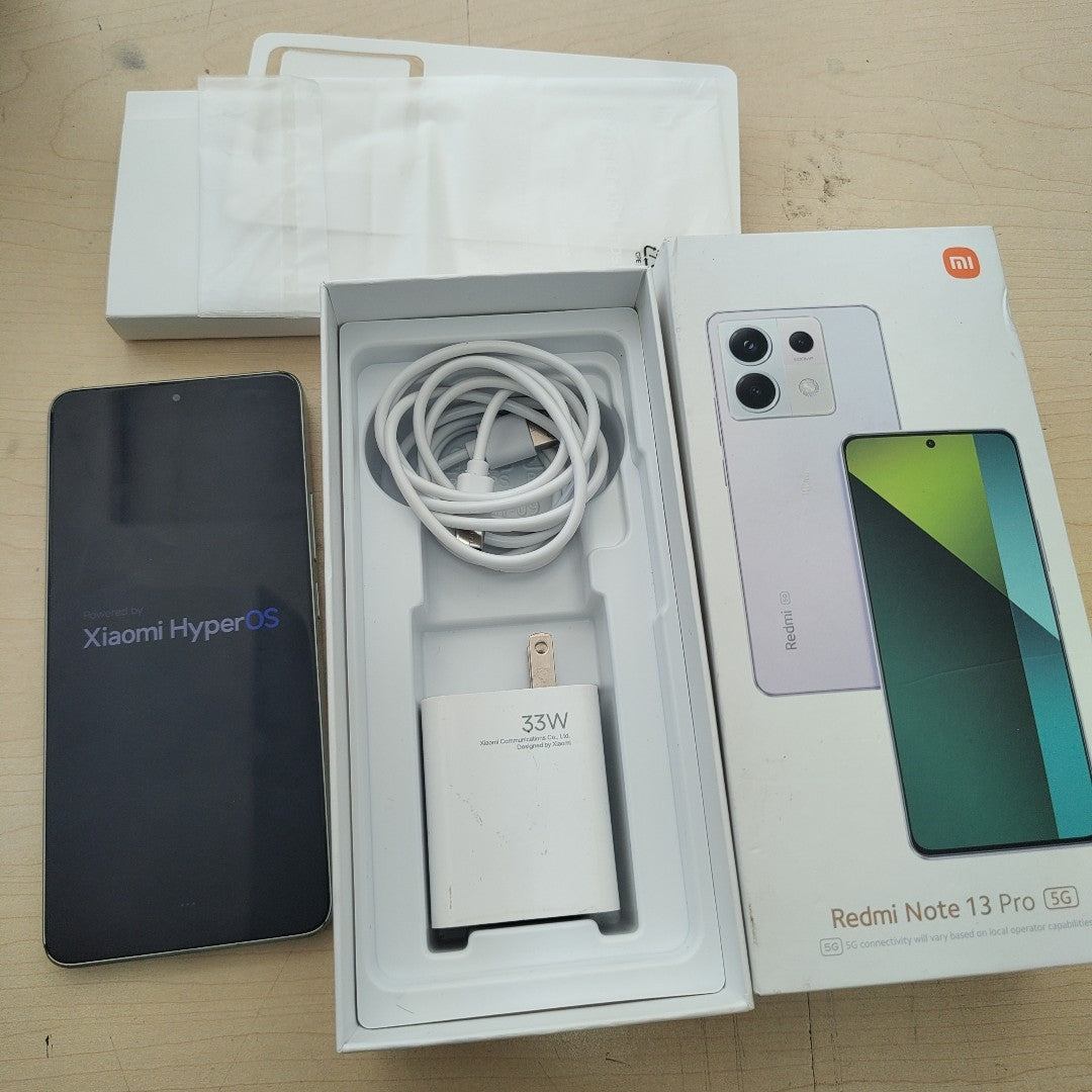 CELULAR XIAOMI REDMI NOTE 13 PRO 2312DRA50G (2023) 512 GB 12 GB RAM (SEMINUEVO)