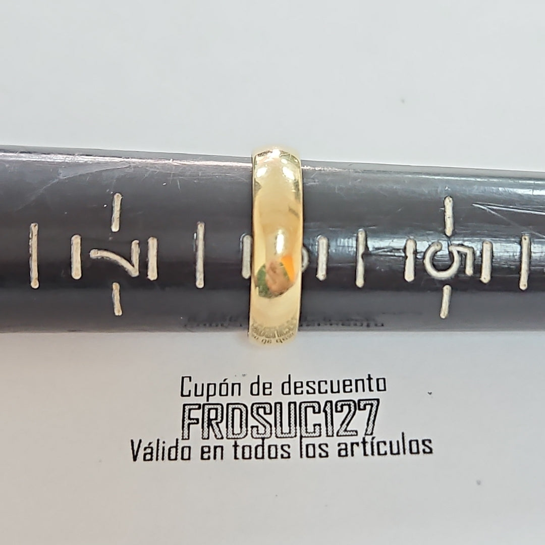 ARGOLLA ORO 14 K 1,80 GRMS (SEMINUEVO)