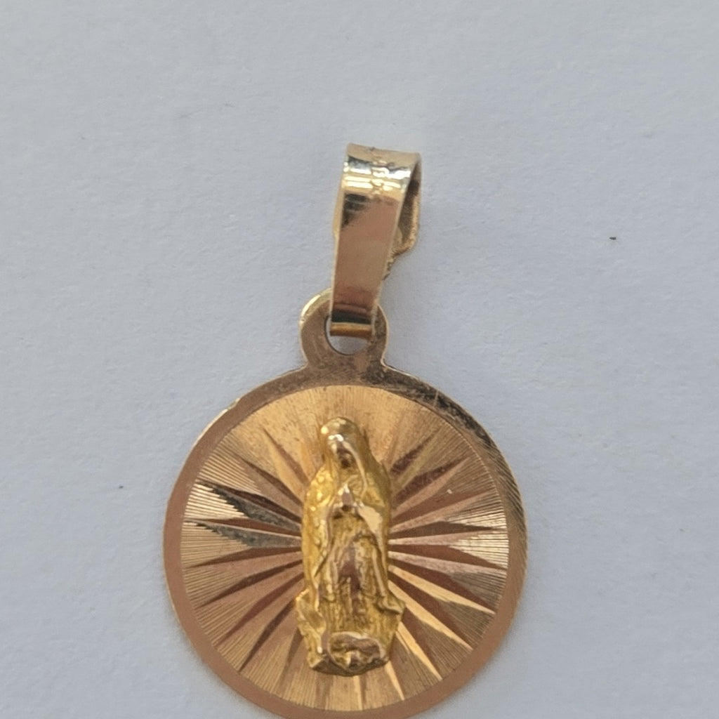 MEDALLA RELIGIOSA ORO 10 K 0.9 GRMS (SEMINUEVO)