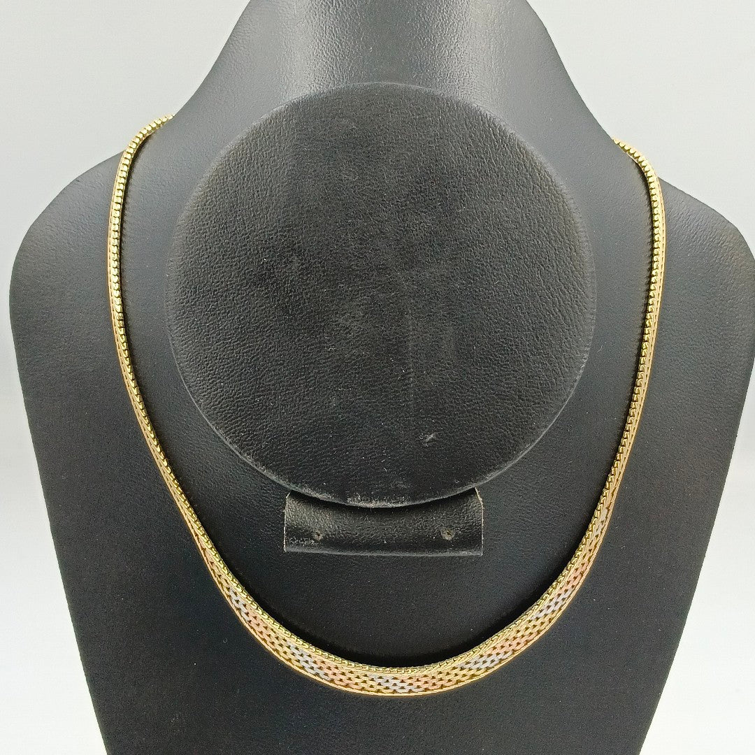 GARGANTILLA ORO 14 K 17.1 GRMS (SEMINUEVO)