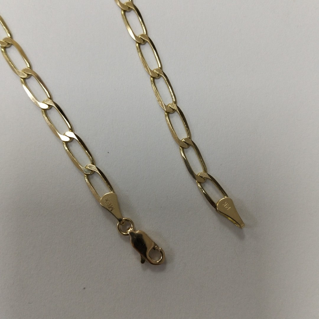 CADENA ESLABON 14K 60 CM 11.9 GR (NUEVO)