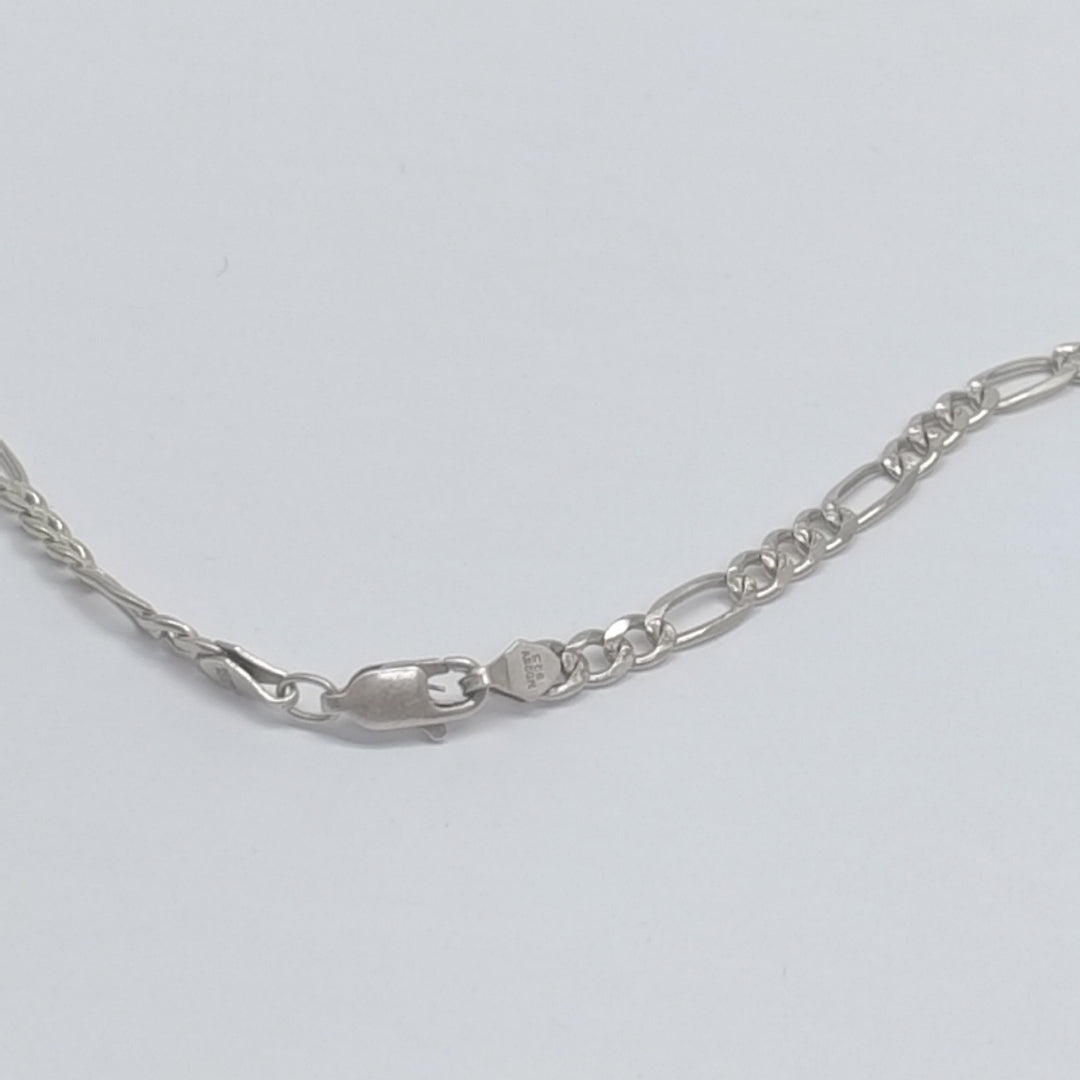 CADENA, CRUZ PLATA 13.6 GRMS (SEMINUEVO)