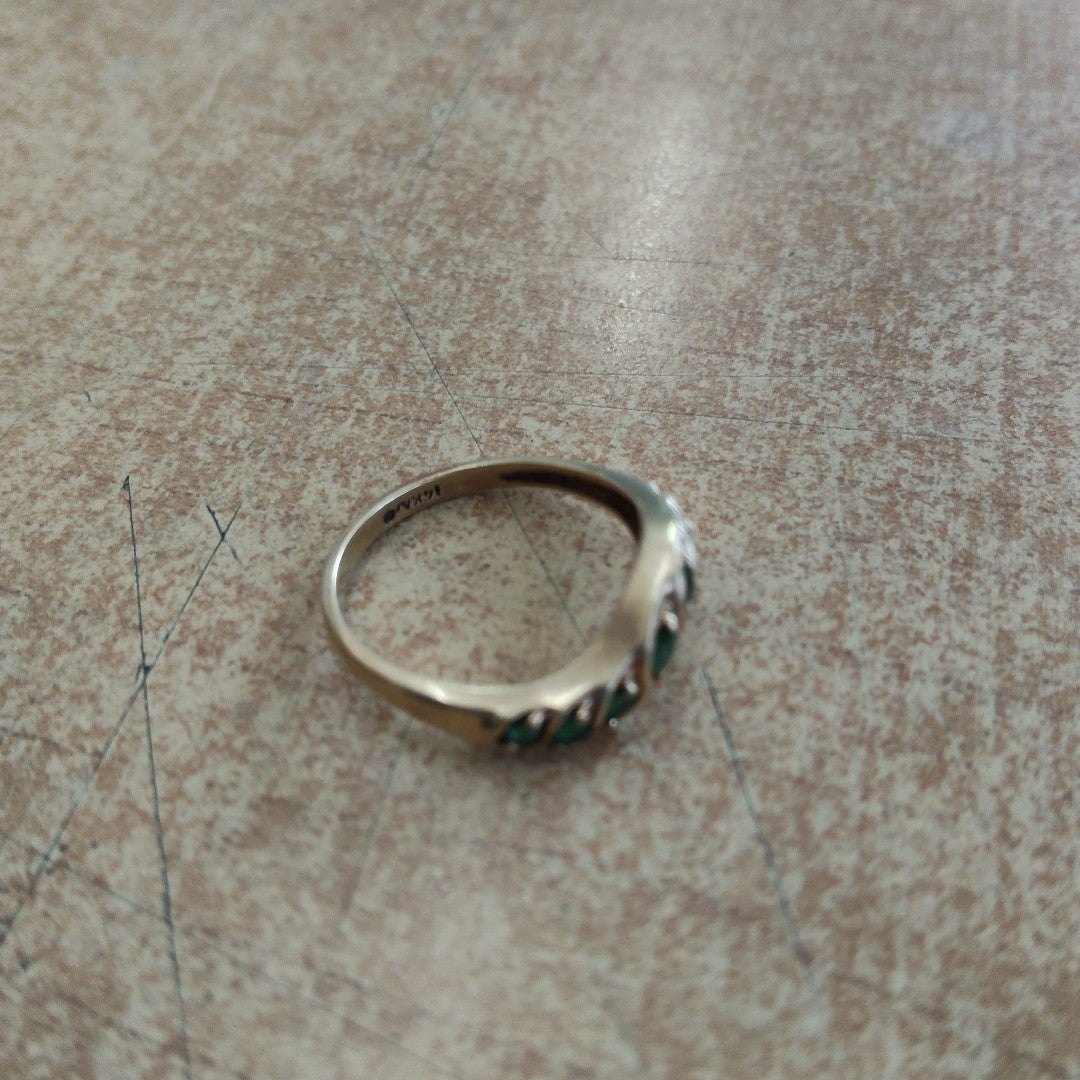 ANILLO ORO 14 K 2.1 GRMS (SEMINUEVO)