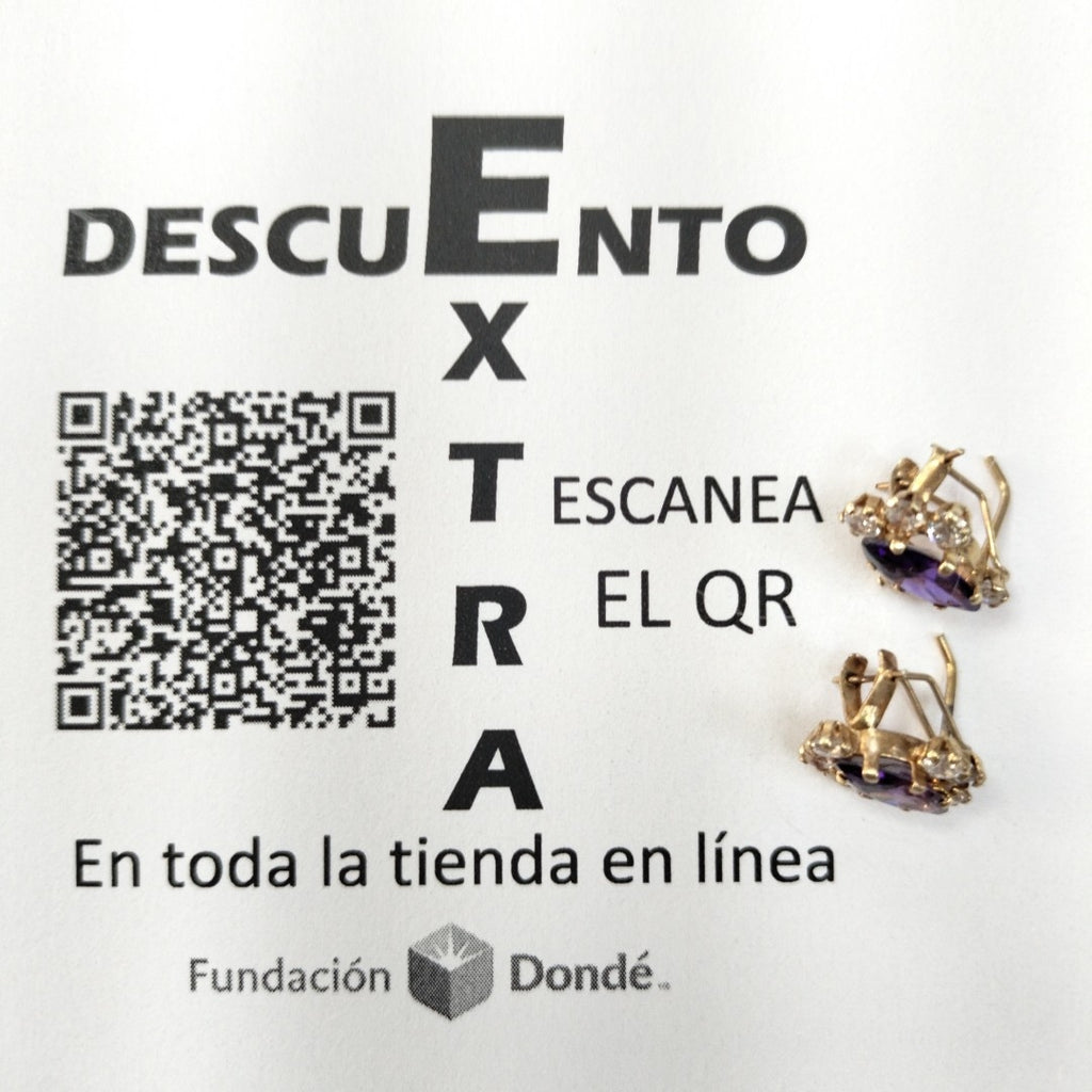 ARETES PAR ORO 10 K 2.3 GRMS (SEMINUEVO)