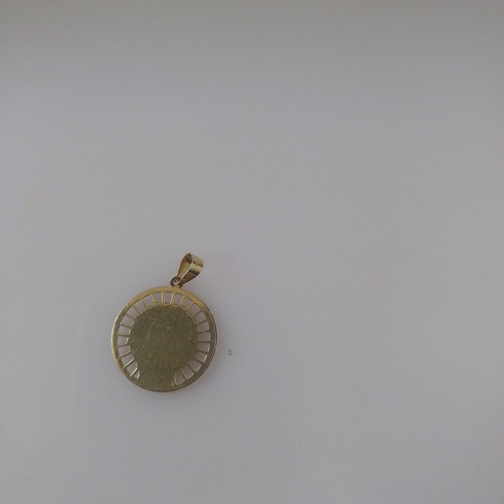 MEDALLA CONMEMORATIVA ORO,RODIADO 14 K 1,30 GRMS (SEMINUEVO)