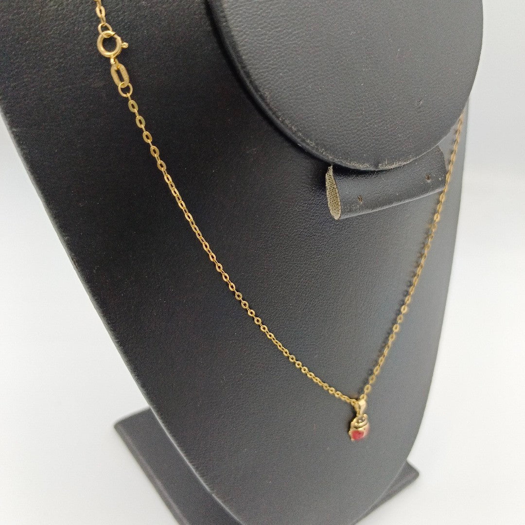 GARGANTILLA ORO 14 K 1.7 GRMS (SEMINUEVO)