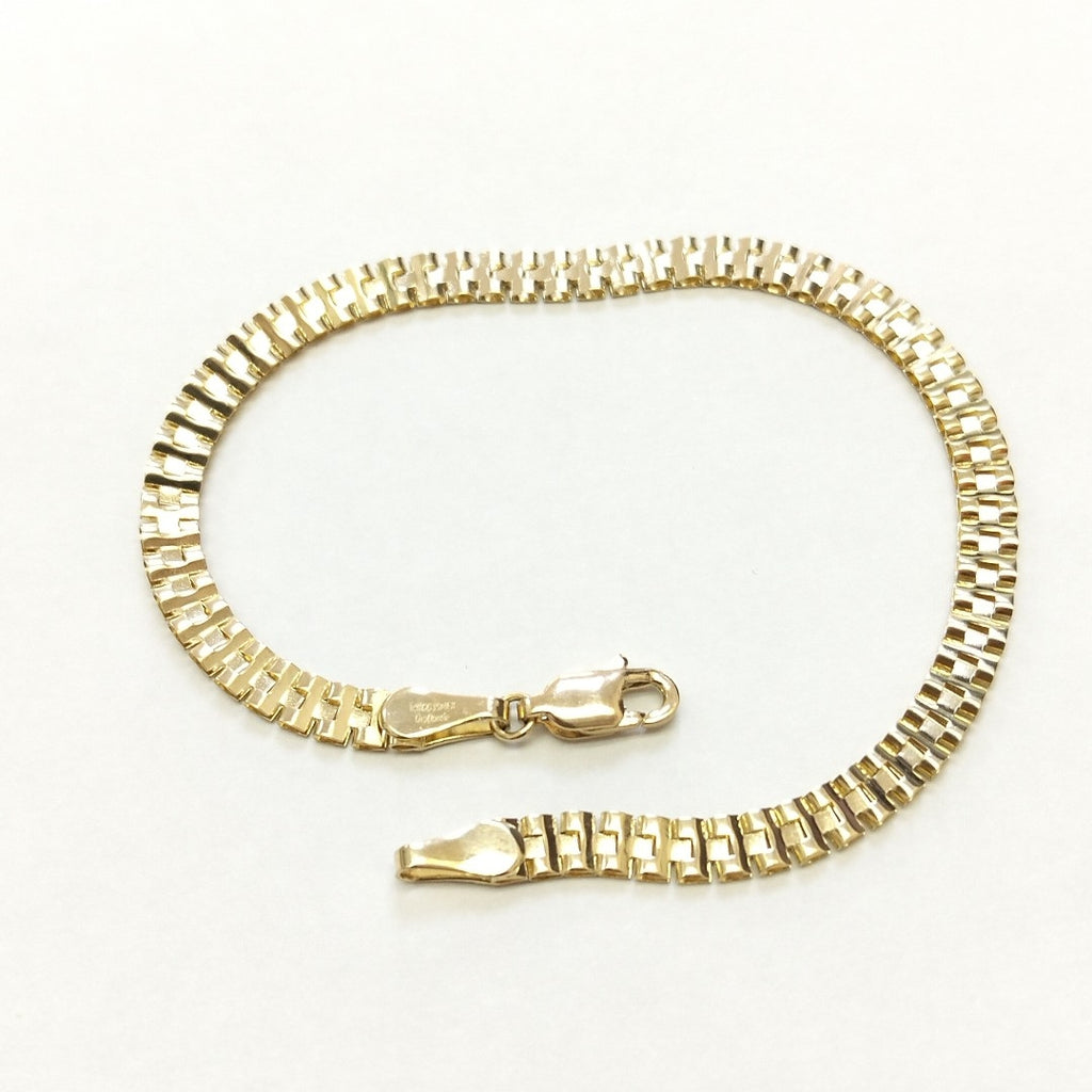 PULSERA ESPECIAL 14K 18 CM 4.1 GR (NUEVO)