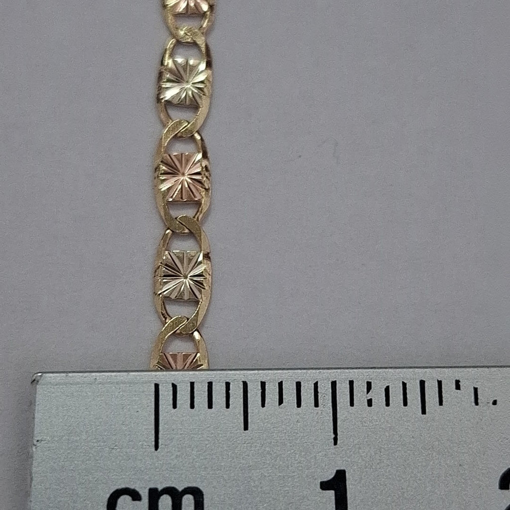 PULSERA GUCHI 14K 18 CM 2.9 GR (NUEVO)
