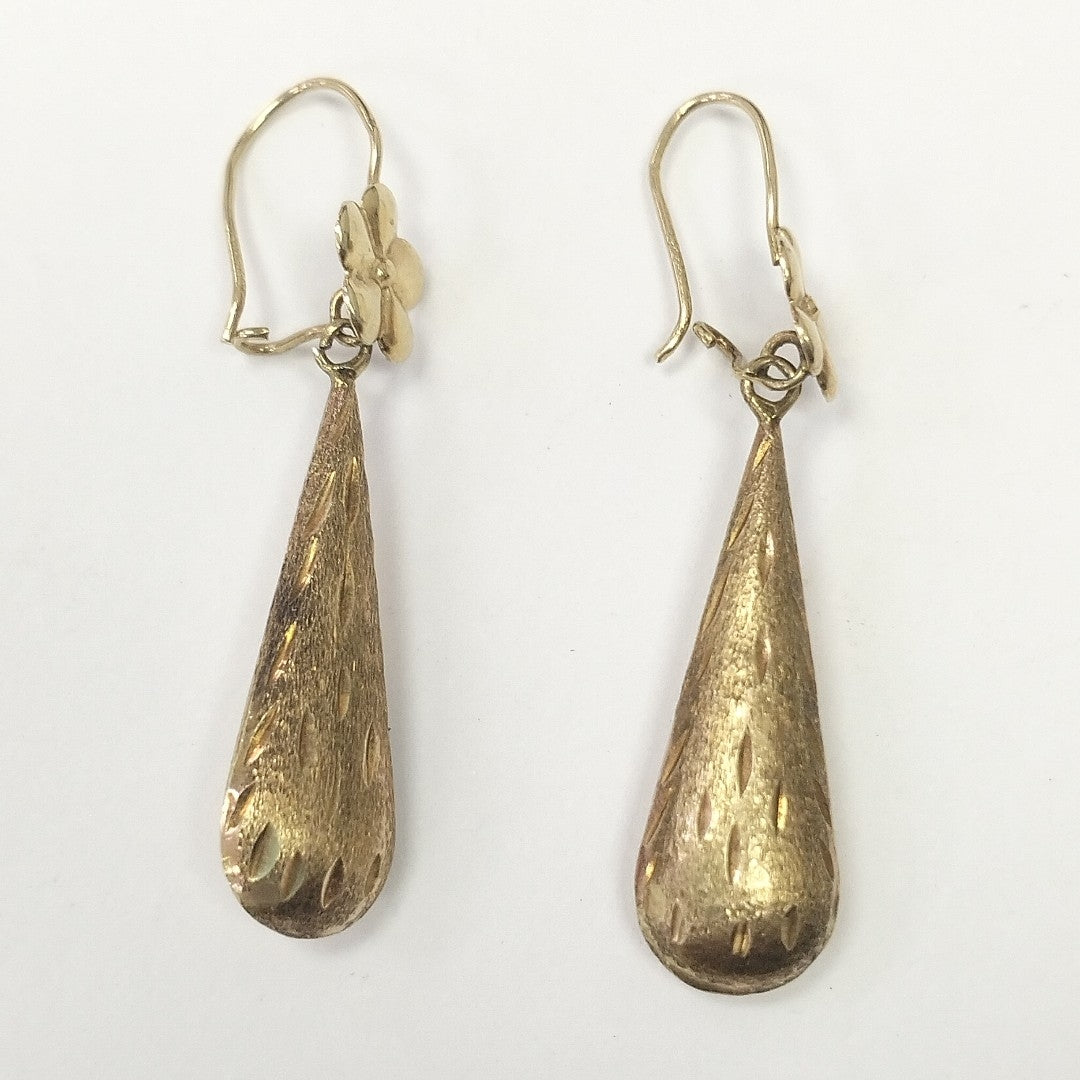 ARETES PAR ORO 8 K 1.8 GRMS (SEMINUEVO)