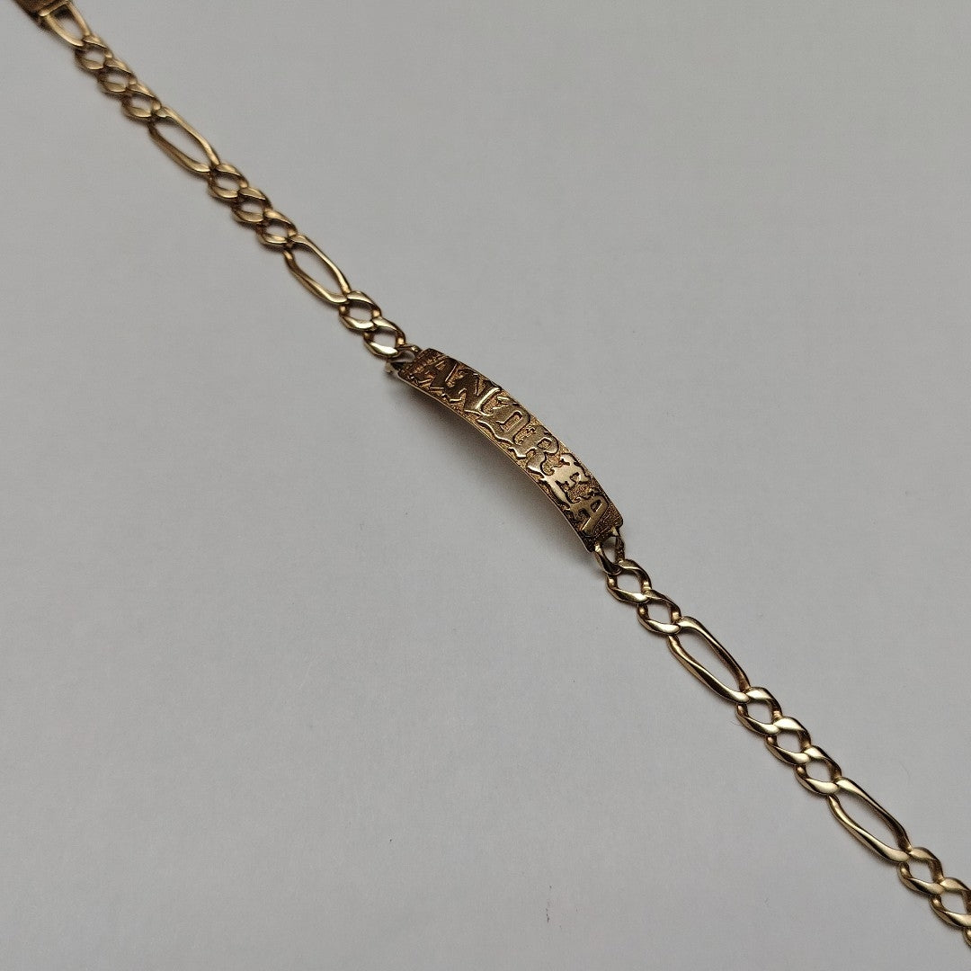 ESCLAVA ORO 14 K 12.2 GRMS (SEMINUEVO)
