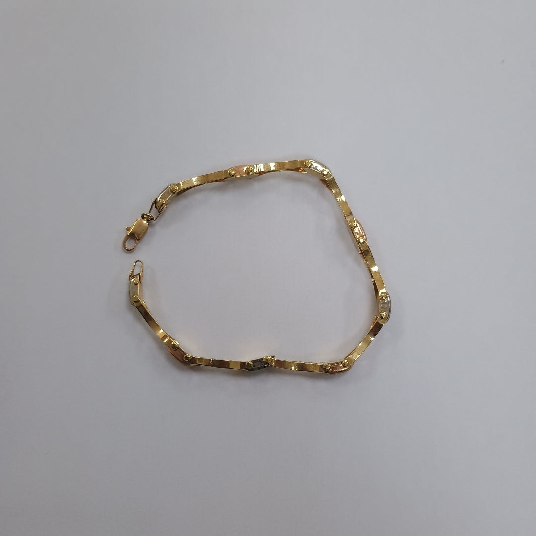 PULSERA ORO 14 K 8,10 GRMS (SEMINUEVO)