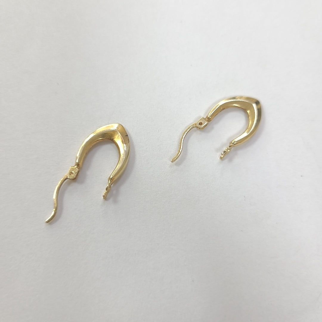 ARRACADAS PAR ORO 10 K 1.3 GRMS (SEMINUEVO)