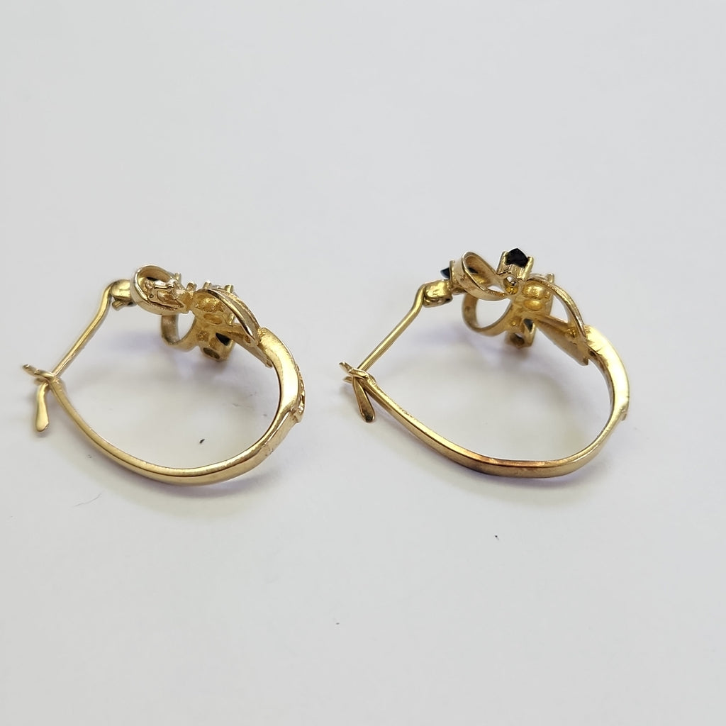 ARETES PAR ORO 10 K 4.1 GRMS (SEMINUEVO)