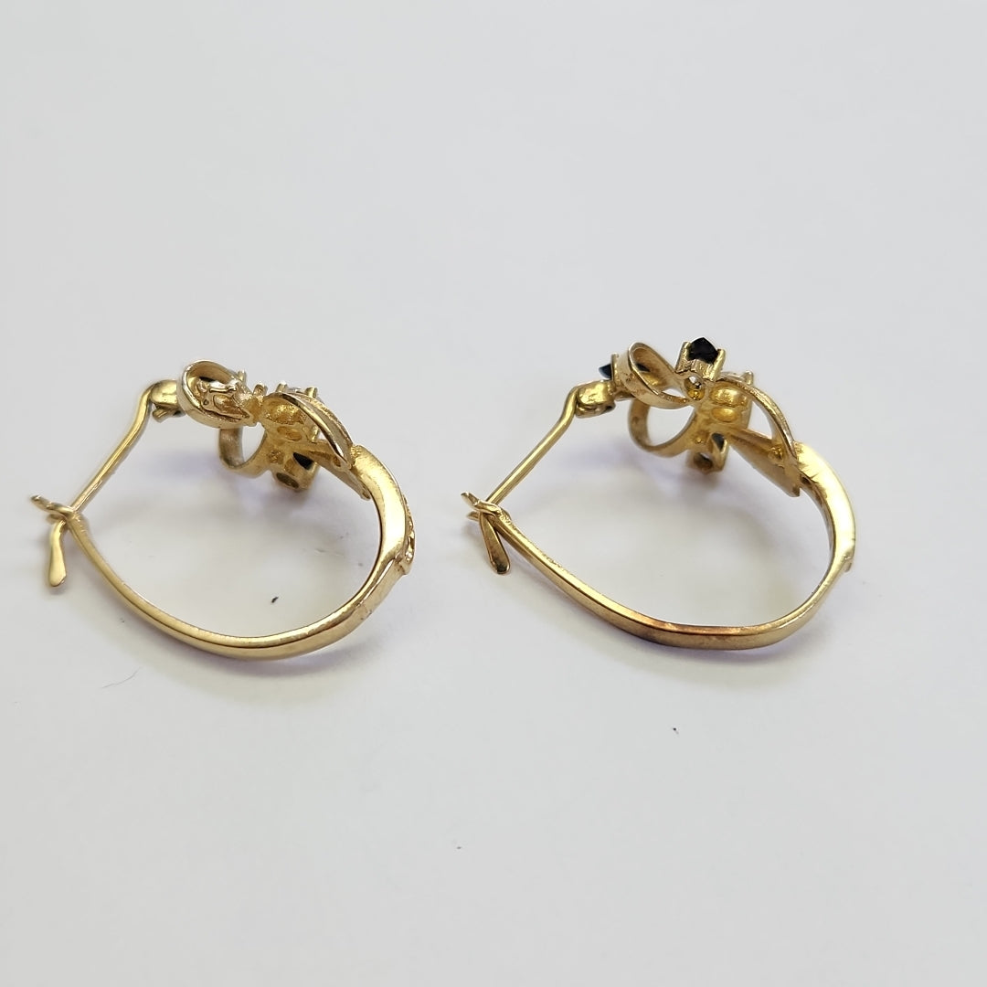 ARETES PAR ORO 10 K 4.1 GRMS (SEMINUEVO)