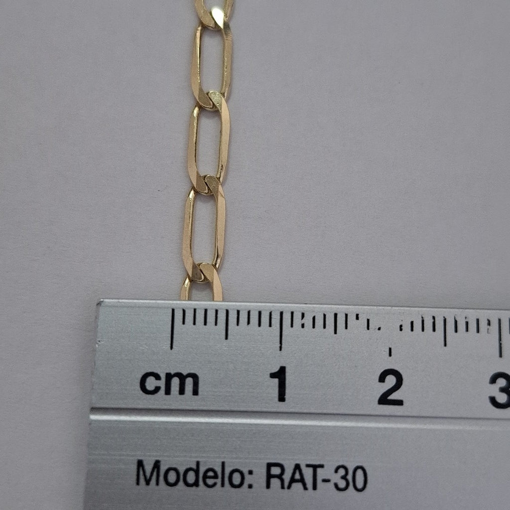 PULSERA ESLABON 14K 21 CM 4.3 GR (NUEVO)