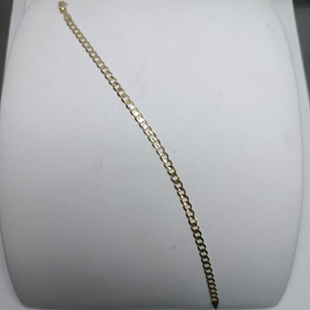 PULSERA BARBADA 14K 21 CM 5 GR (NUEVO)
