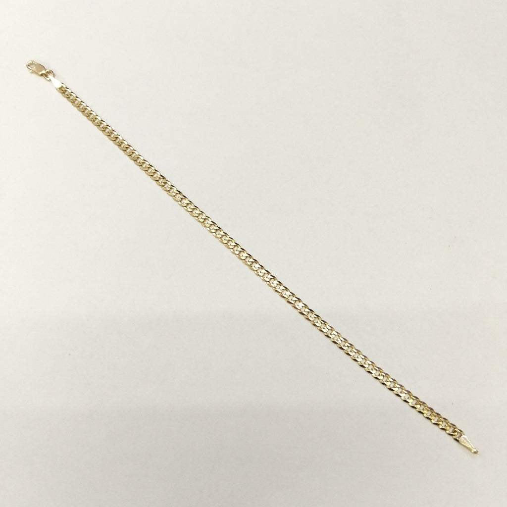 PULSERA BARBADA 14K 18 CM 3.3 GR (NUEVO)