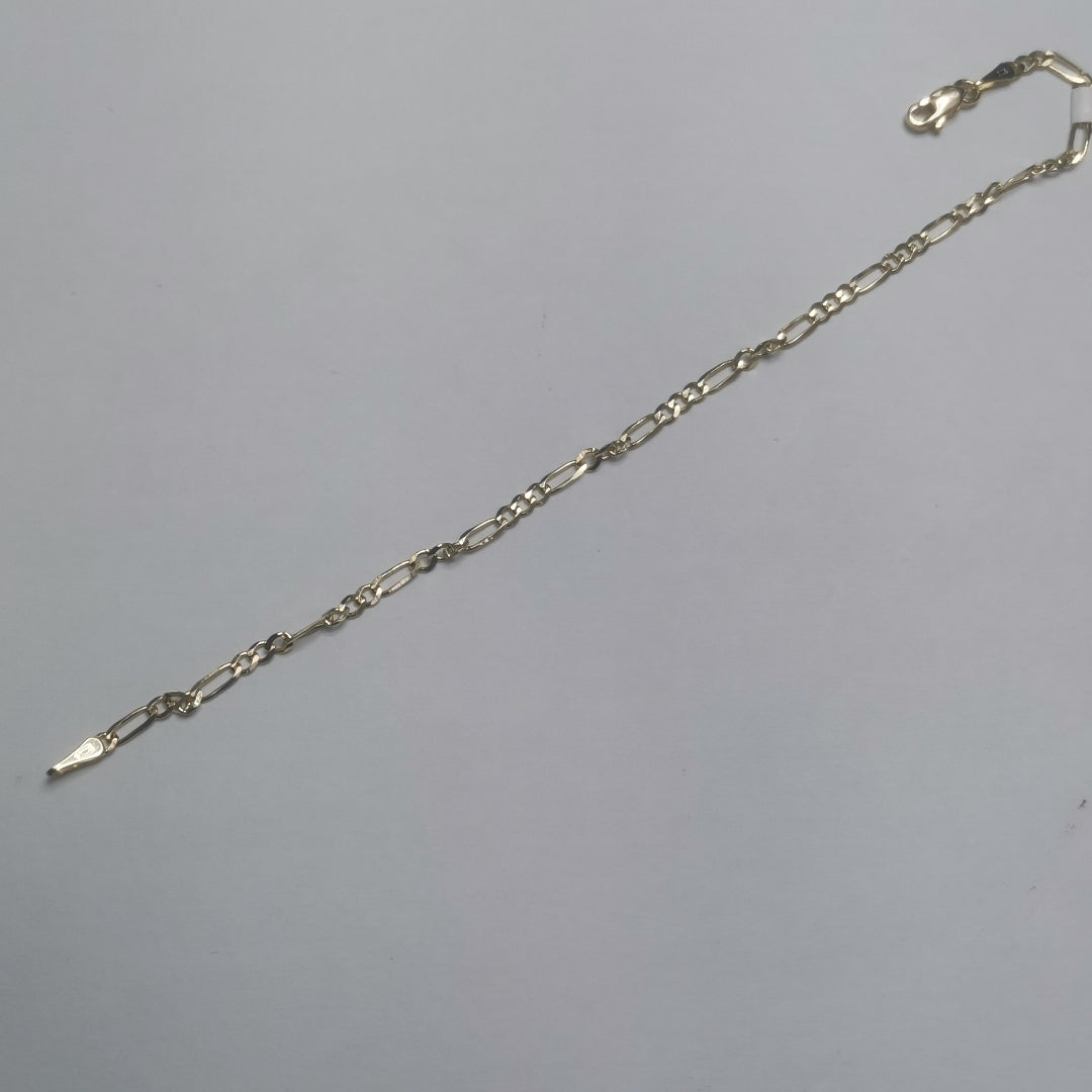 PULSERA 3X1 14K 18 CM 1.9 GR (NUEVO)