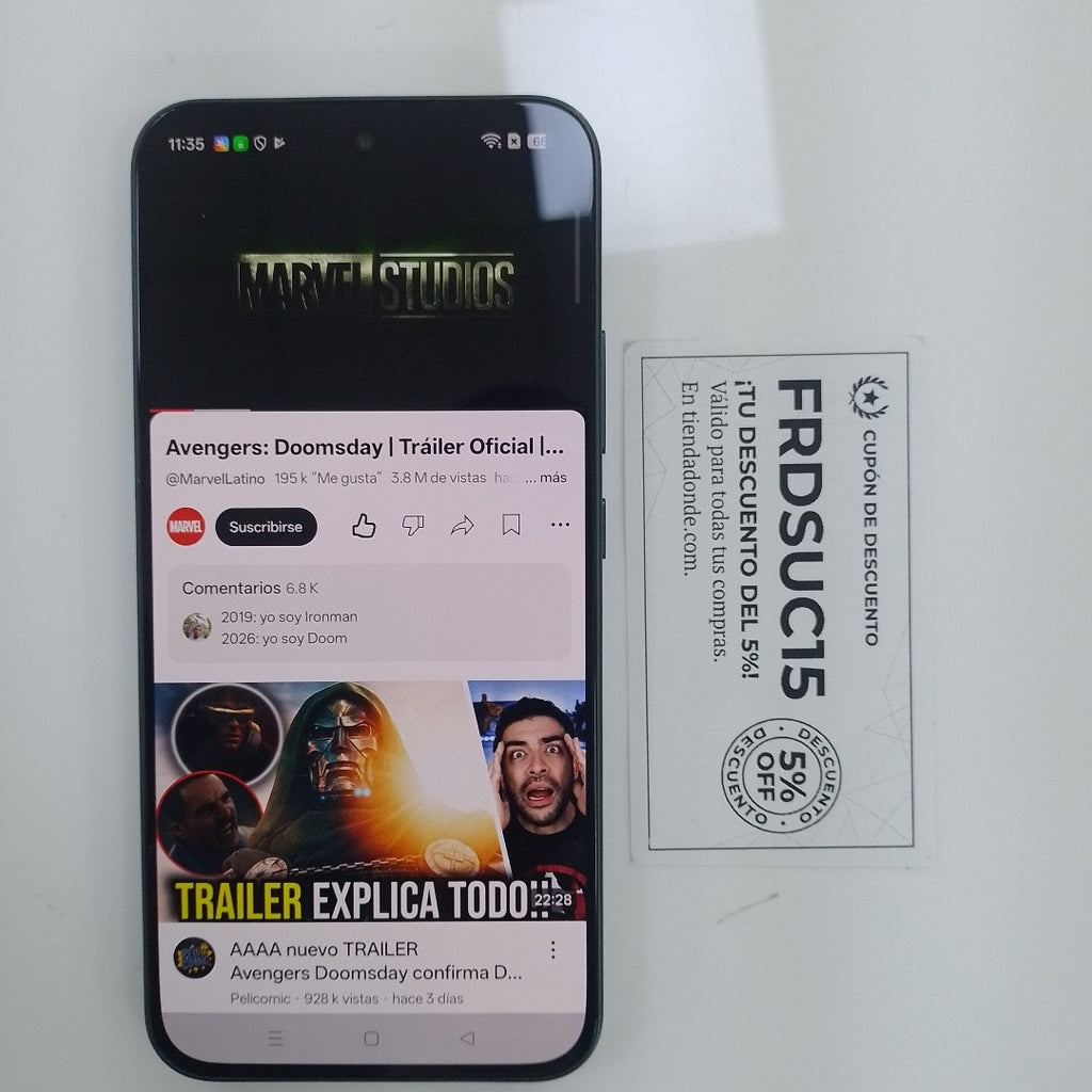 CELULAR OPPO RENO 14 F CPH2743 (2025) 256 GB 12 GB RAM (SEMINUEVO)