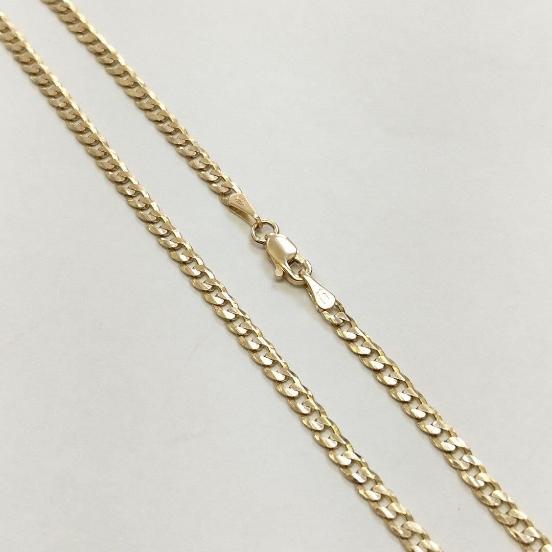 CADENA BARBADA 14K 60 CM 10 GR (NUEVO)