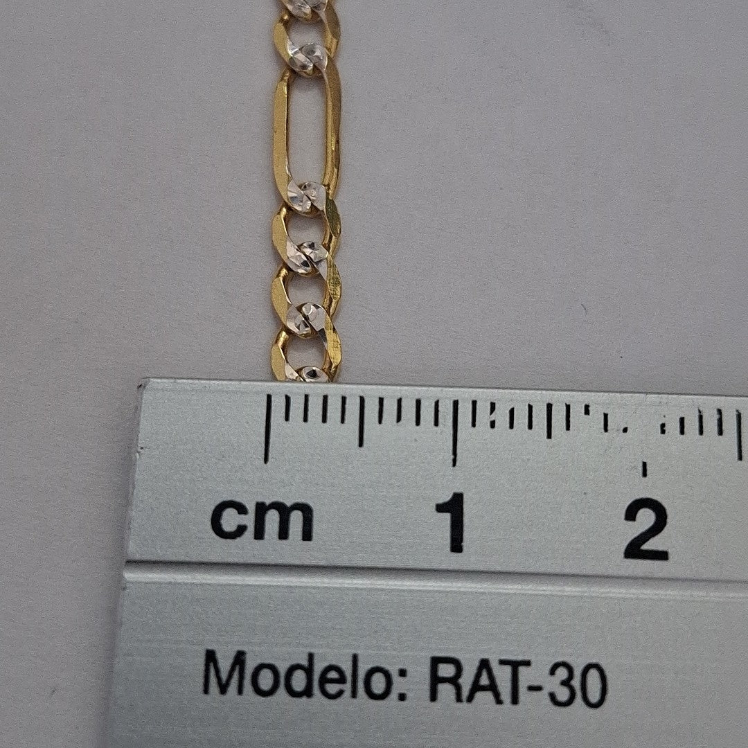 PULSERA 3X1 14K 18 CM 3.9 GR (NUEVO)