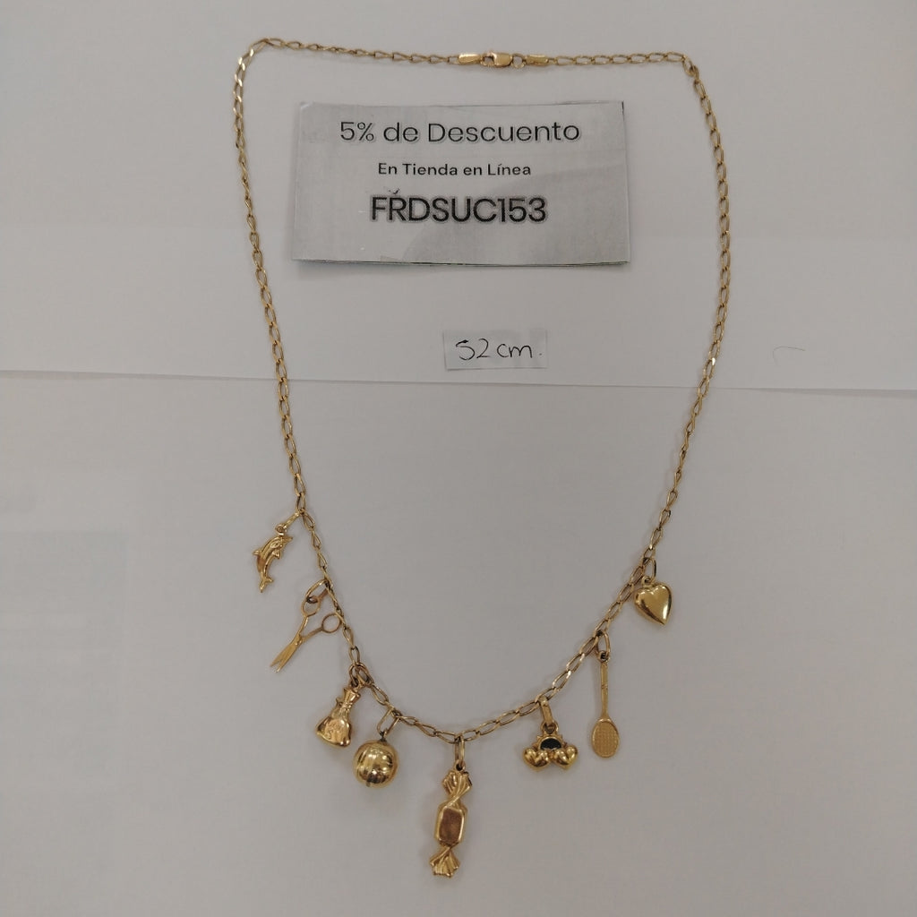 COLLAR ORO 14 K 14,60 GRMS (SEMINUEVO)