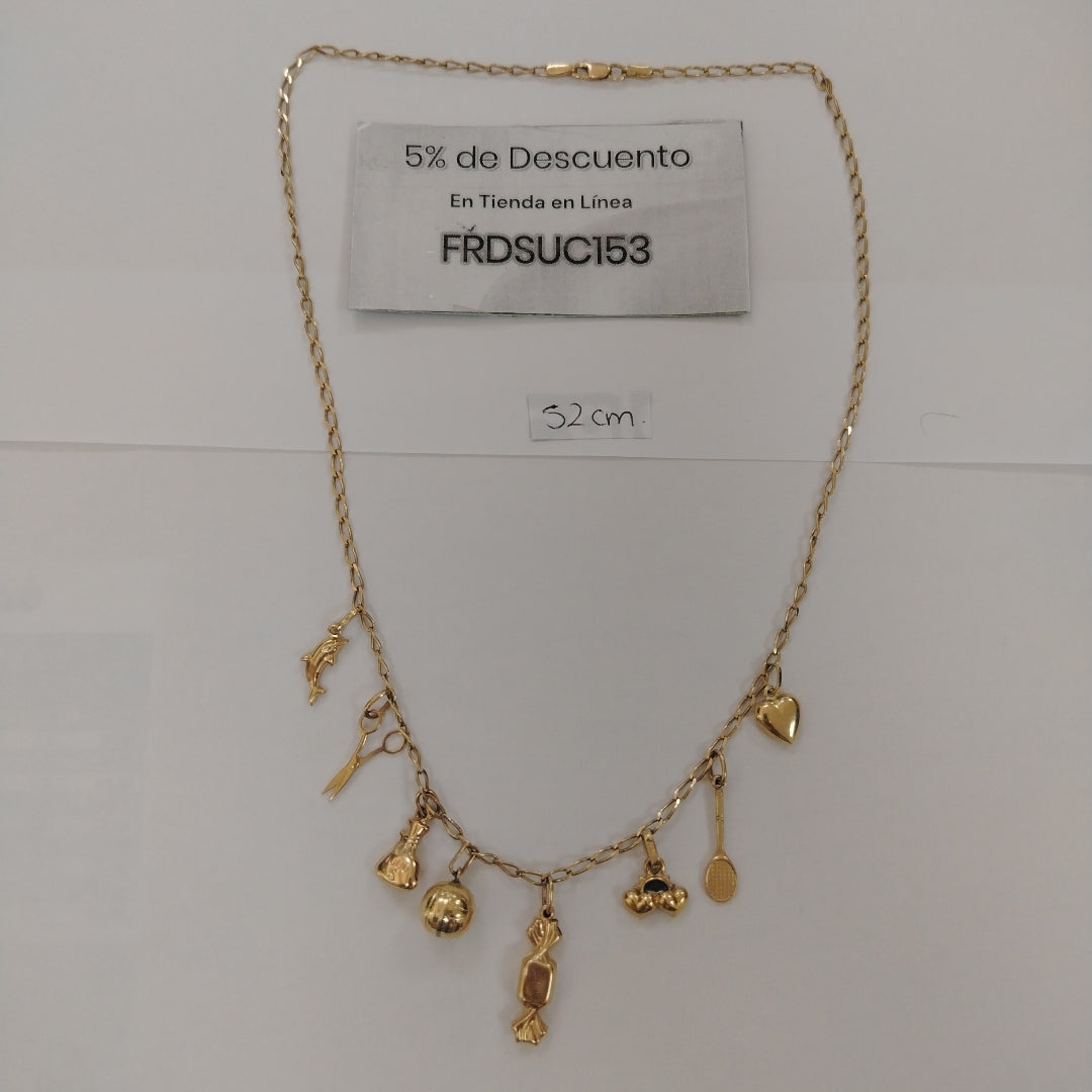 COLLAR ORO 14 K 14,60 GRMS (SEMINUEVO)