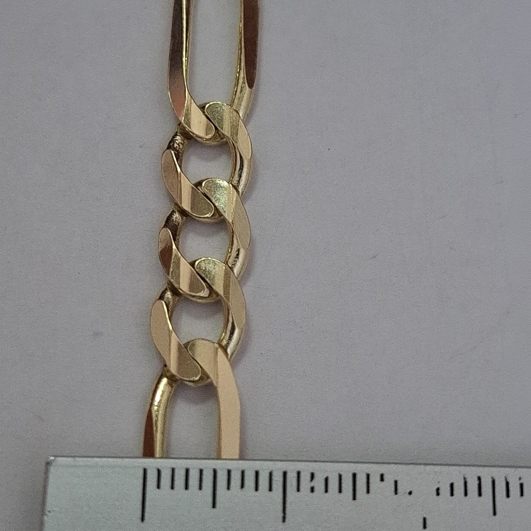 PULSERA 3X1 14K 21 CM 13.9 GR (NUEVO)