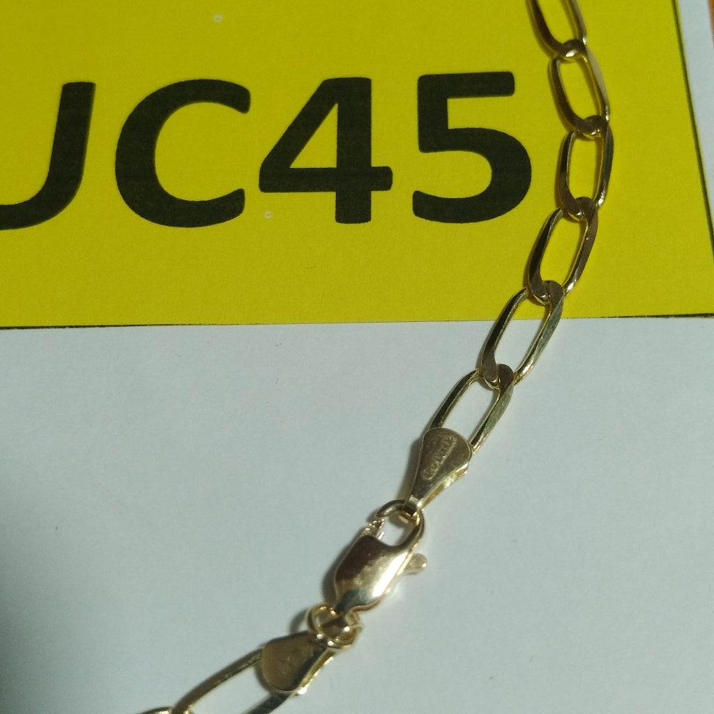 CADENA ESLABON 14K 60 CM 11.8 GR (NUEVO)