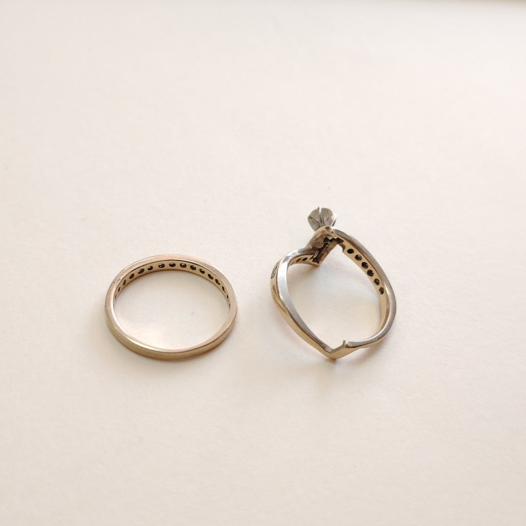 SOLITARIO ORO 14 K 3.5 GRMS (SEMINUEVO)