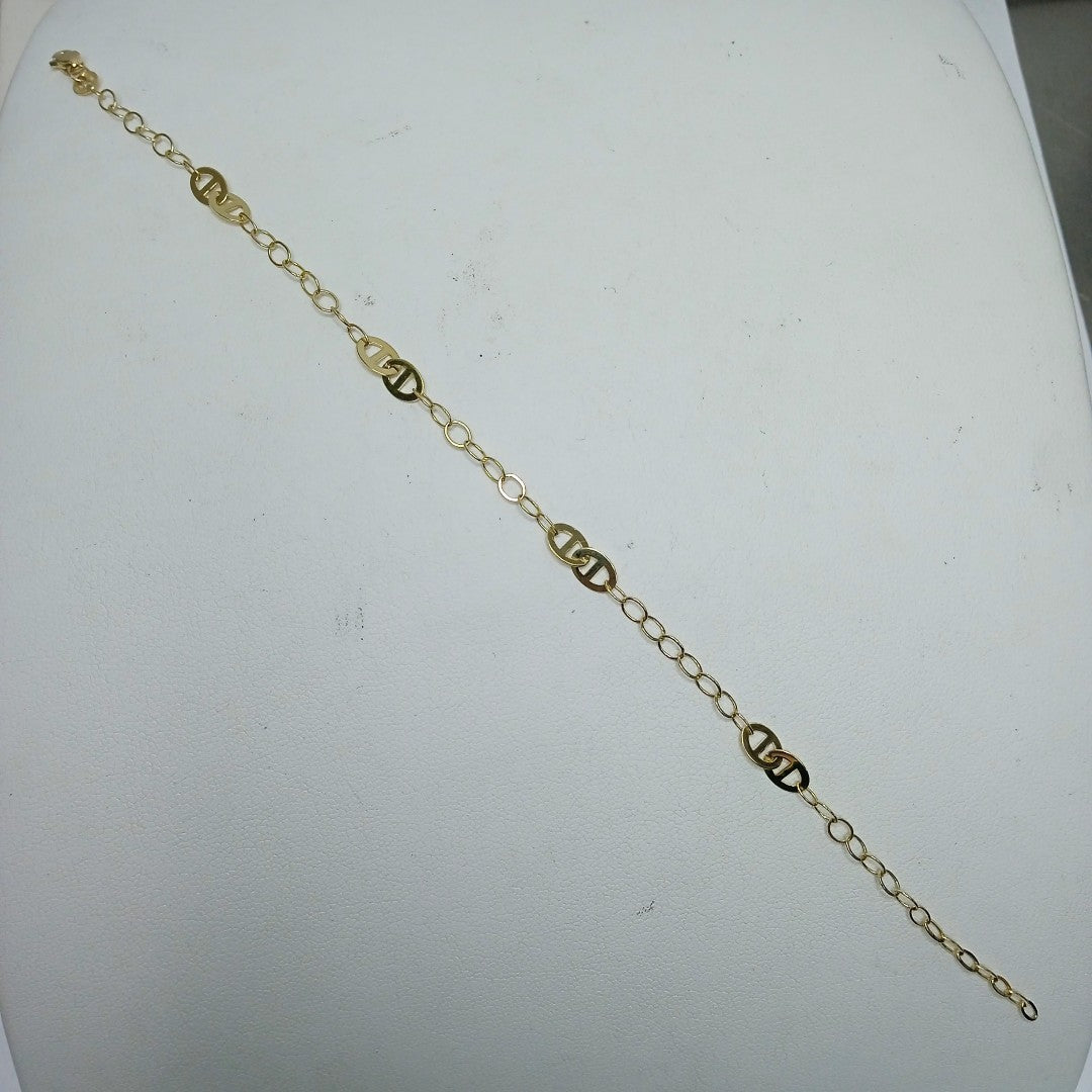 PULSERA ESPECIAL 14K 21 CM 1.8 GR (NUEVO)